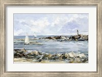 Rocky Shore Coastline II Fine Art Print