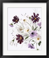 Amethyst Bouquet I Framed Print