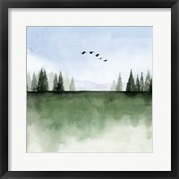 Forest's Edge I Framed Print