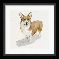 Pup for the Queen II Framed Print