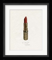 Gilded Toiletries III Framed Print