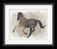 Galloping II Framed Print