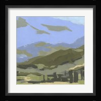 Blue Ridge Foothills II Framed Print