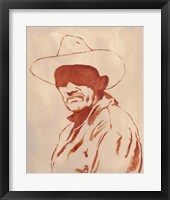 Man of the West II Framed Print
