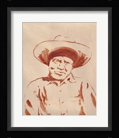 Man of the West IV Framed Print