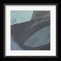 Steely Abstract II Framed Print
