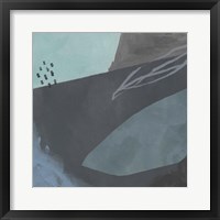 Steely Abstract II Framed Print