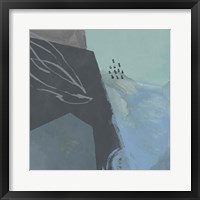 Steely Abstract III Framed Print