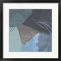 Steely Abstract IV Framed Print