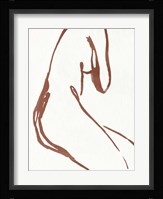 Curves I Framed Print