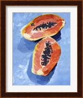Bold Papaya II Fine Art Print