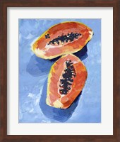 Bold Papaya II Fine Art Print