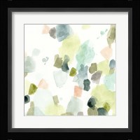 River Stone Palette II Framed Print