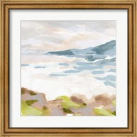 Pastel Shoreline II Fine Art Print