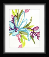 Tropical Sketch I Framed Print