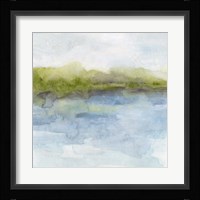 Watermark Shoreline I Framed Print