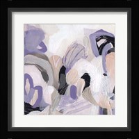 Lilac Scramble I Framed Print