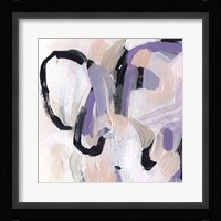 Lilac Scramble II Framed Print