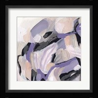 Lilac Scramble III Framed Print