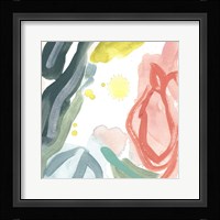 Tropical Impulse V Framed Print