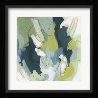 Emerald Storm I Framed Print