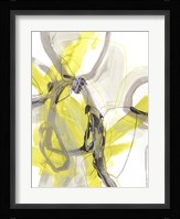 Cement Citron I Framed Print