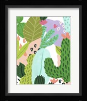 Party Plants II Framed Print