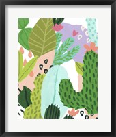 Party Plants II Framed Print