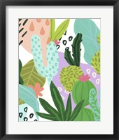 Party Plants III Framed Print