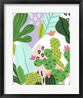 Party Plants IV Framed Print