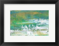 Chartreuse & Aqua I Fine Art Print