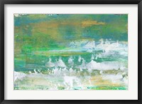Chartreuse & Aqua I Fine Art Print
