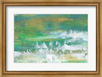 Chartreuse & Aqua I Fine Art Print
