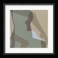 Stories In Between VI Framed Print