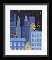Holiday Night III Framed Print