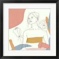 Floral Fantasies I Framed Print