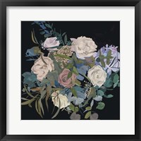 Violet Bouquet I Framed Print