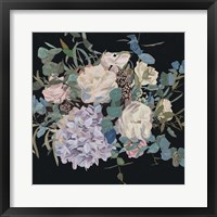 Violet Bouquet II Framed Print