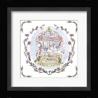 Winter Carousel I Framed Print