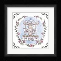 Winter Carousel II Framed Print