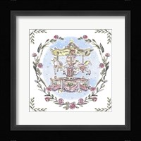 Winter Carousel III Framed Print