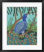 Dandy Peacock I Framed Print