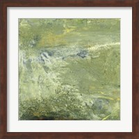 Encaustic Tile in Green VII Fine Art Print