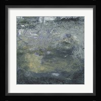 Encaustic Tile in Blue IV Framed Print