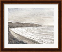 Coastal Shoreline I Fine Art Print