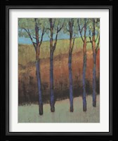 Glimmer in the Forest II Framed Print
