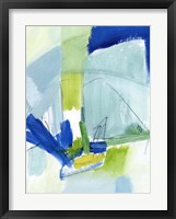 Seaglass Harbor II Framed Print