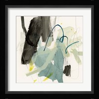 Seafoam & Slate I Framed Print