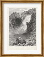 The Upper Yellowstone Falls Fine Art Print