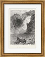 The Upper Yellowstone Falls Fine Art Print